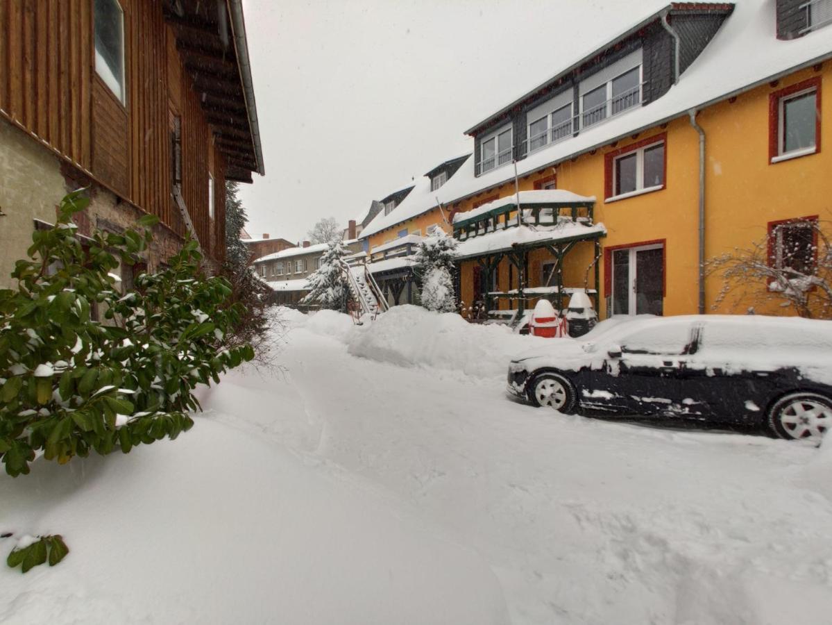 Ferienwohnung Cassiopeia Harzgerode Buitenkant foto